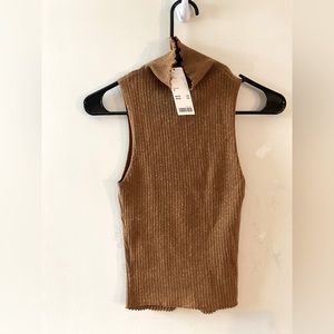 Mock Neck, tank top. Brand new with tags!